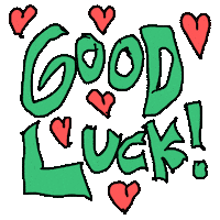 All The Best Good Luck Sticker by BB