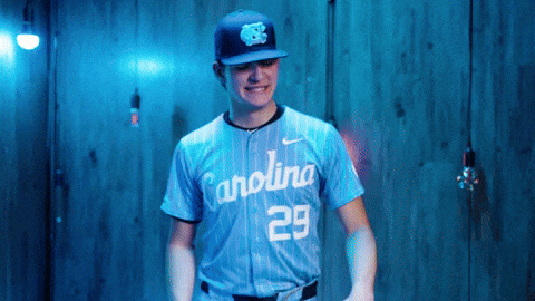 University Of North Carolina Baseball GIF by UNC Tar Heels