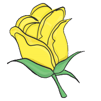 romance flower Sticker by Violet Clair