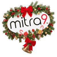 Merry Christmas Cheers Sticker by Mitra9 Brands