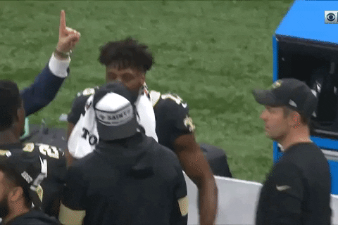 Go Saints GIF by New Orleans Saints