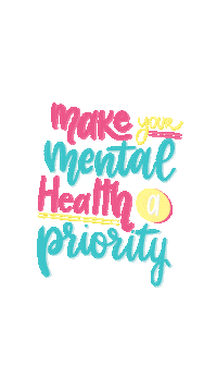handwrittenmagic mental health mental health awareness priority handwrittenmagic Sticker