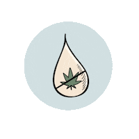 deltamoonco organic cannabis cbd hemp Sticker