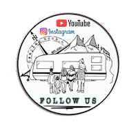 Travel Camping Sticker by Mycaratrip