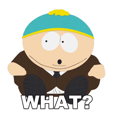 Eric Cartman What Sticker by South Park