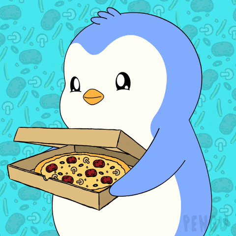 Hungry Fast Food GIF by Pudgy Penguins