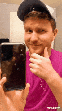 Eyebrow Raise Checking Myself Out GIF by Matkai