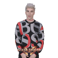 Javier Calvo What Sticker by Mask Singer A3