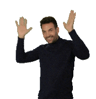 Happy Hands Up Sticker by Big Brother 2021