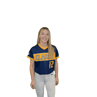 Clarke Softball Sticker by Clarke University