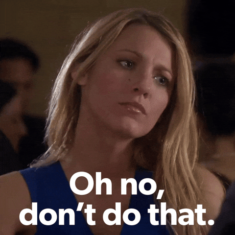 I Cant No Way GIF by Blake Lively Fan