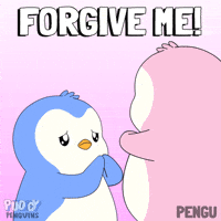 Sorry Forgive Me GIF by Pudgy Penguins
