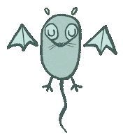 Halloween Mouse Sticker