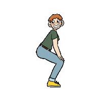 Happy Dance Sticker by max contre-attaque