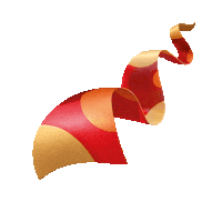 Ribbons Sticker by Celebrations UK