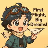 I Cant Even Paper Airplane GIF by Persona