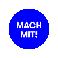 Button Mitmachen Sticker by ARTHELPS