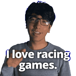 Car Racing Sticker