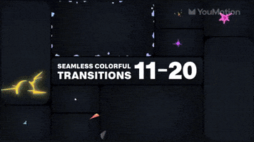 Seamless Colorful Transitions 11 20 | Video |You Motion