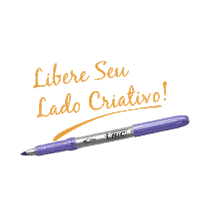 Diy Escrita Sticker by Bic Brasil