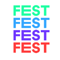 FestFestival fest festfestival festfestival2019 Sticker