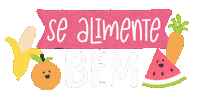 Comer Nutricao Sticker