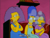 Scared Season 3 GIF by The Simpsons