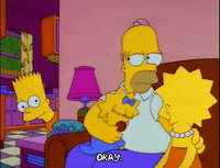Talking Season 3 GIF by The Simpsons