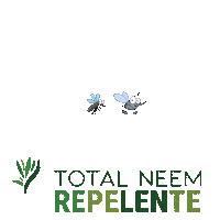 Neem Tree Repelente Sticker by Total Neem