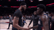 Nba Playoffs Hug GIF by NBA