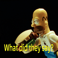 Homer Simpson Eating GIF by LEGO
