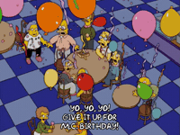 Happy Birthday GIF by The Simpsons