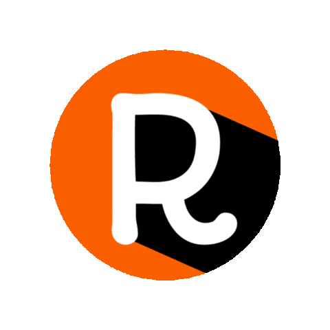 Orange Abc Sticker