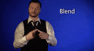 sign language blend GIF by Sign with Robert