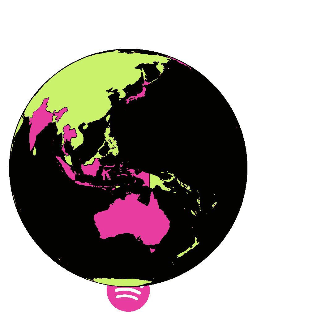 World Earth Sticker by Spotify