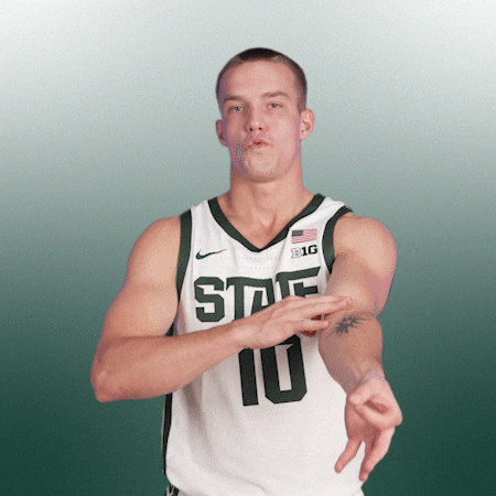 Msu Msubasketball GIF by Michigan State Athletics