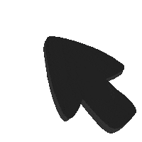 Arrow Click Sticker by BrownieCreativo