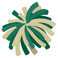 Green And Gold Usf Sticker by University of South Florida
