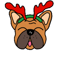 happy merry christmas Sticker by Ivo Adventures