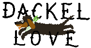 dog love Sticker