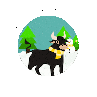 Snow Winter Sticker by LioxFoundation