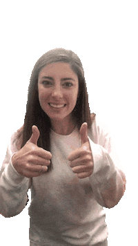 thelocalspace happy smile girl thumbs up Sticker