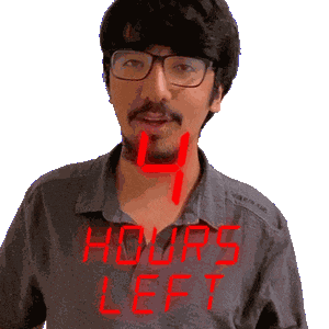 4 Hours 4Hrs Sticker