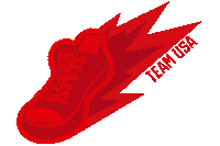 Track And Field Run Sticker by Team USA