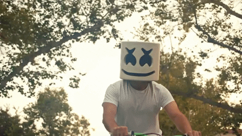 bicycle GIF by Marshmello