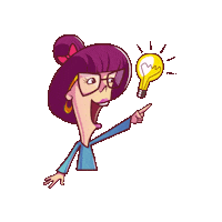 Idea Love Sticker by Creative Hatti