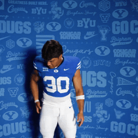 Byu Football Go Cougs GIF by BYU Cougars
