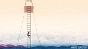 Sundstedt sky balloon climbing cloudy GIF