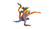 Monster Snake Sticker by Cantigny Park