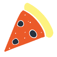 food party pizza Sticker by Frichti